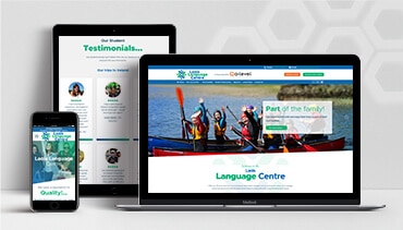 ClearCell Web Design Portlaoise Laoise Language centre Porfolio Freatured Image